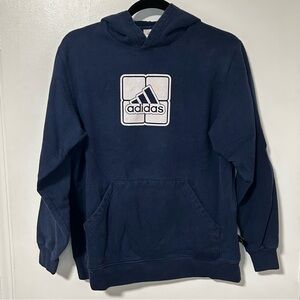 Adidas Kids' Navy Blue Hoodie